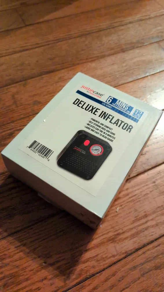 JUSTINCASE Deluxe Inflator 12v #cleanout