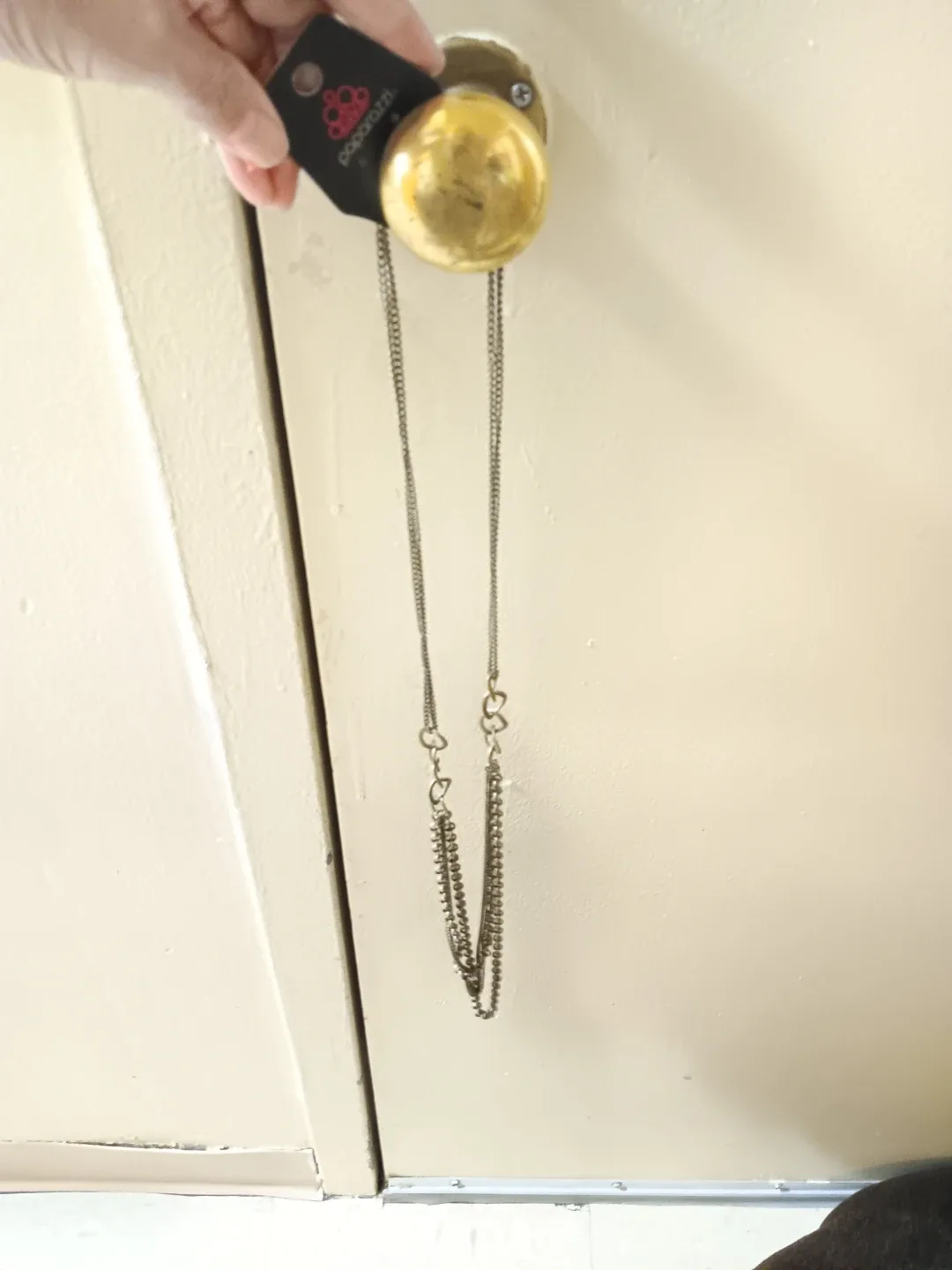 Paparazzi Bronze Tone Necklace"#Cleanout