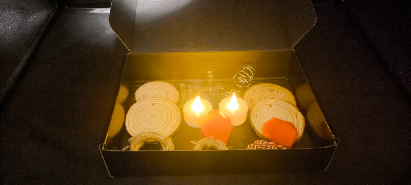 DIY Wood Candle Art Kit | Handmade Craft Project image indicator(2)