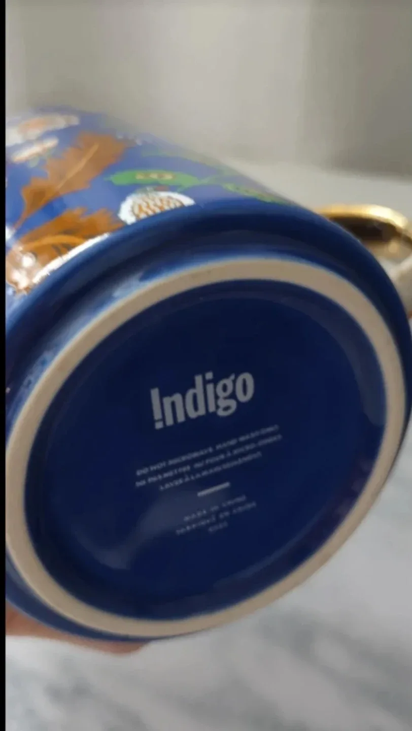 Indigo Mugs - Assorted Styles -#Cleanout image indicator(5)