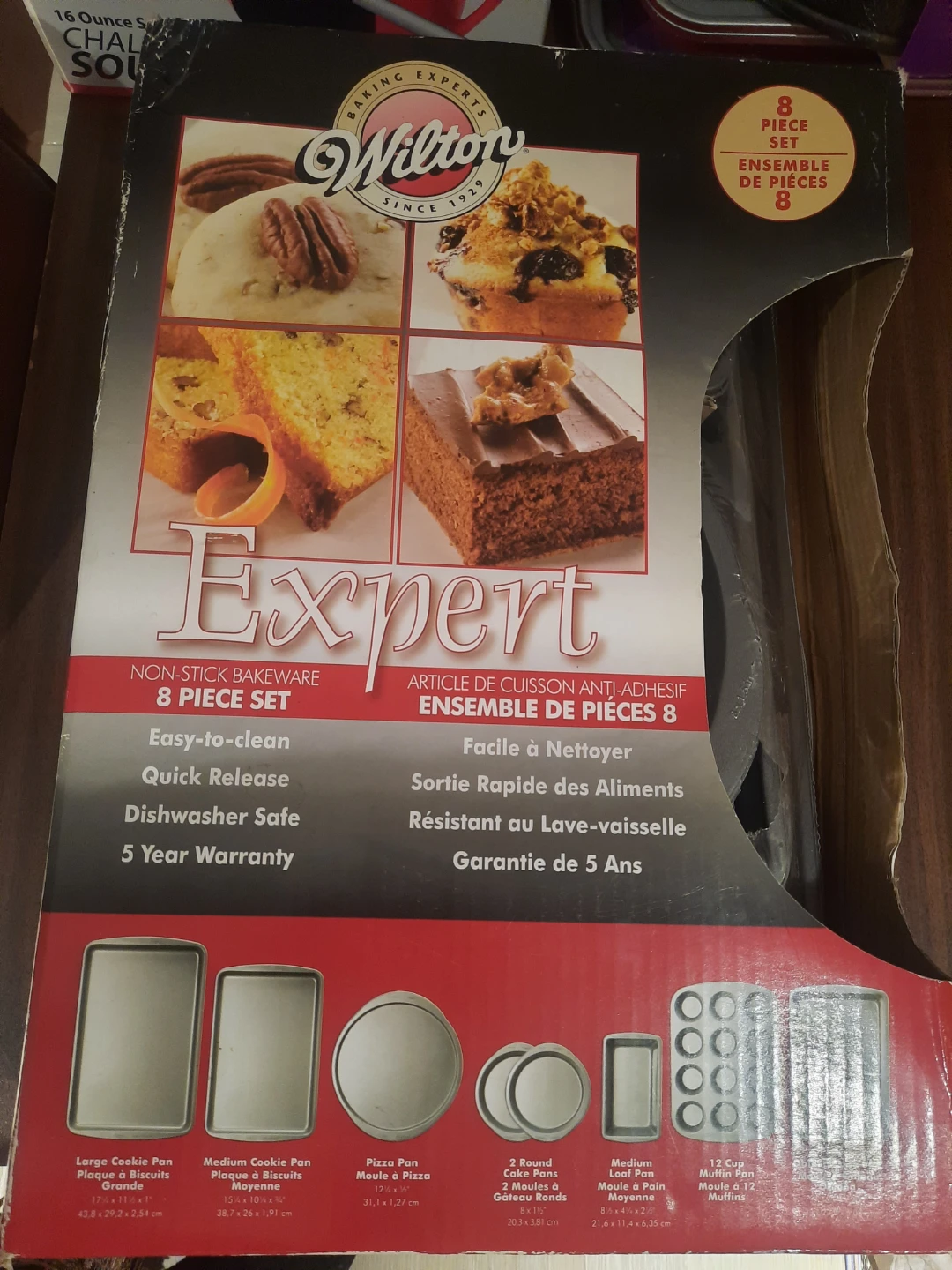Wilton Expert Non-Stick Bakeware 8-Piece Set - New