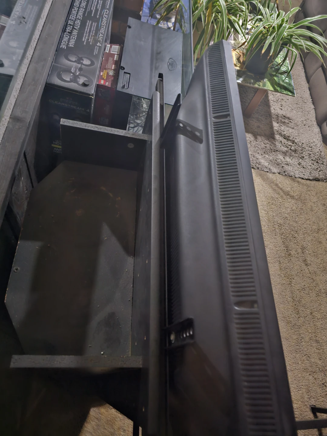 32"tv with cabinet spins - photo 3