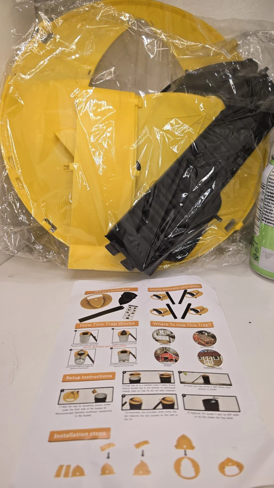 YELLOW Mouse Trap Kit #Cleanout - photo 2