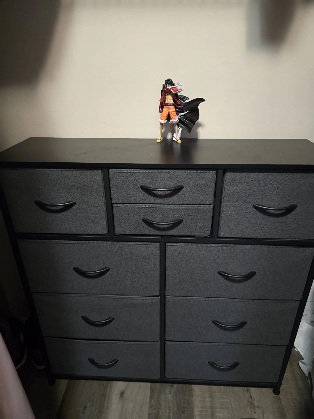 Grey Fabric Dresser Storage Tower - photo 2