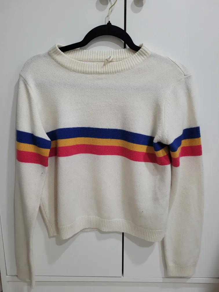 Buenotes Striped Sweater - Size M #Cleanout