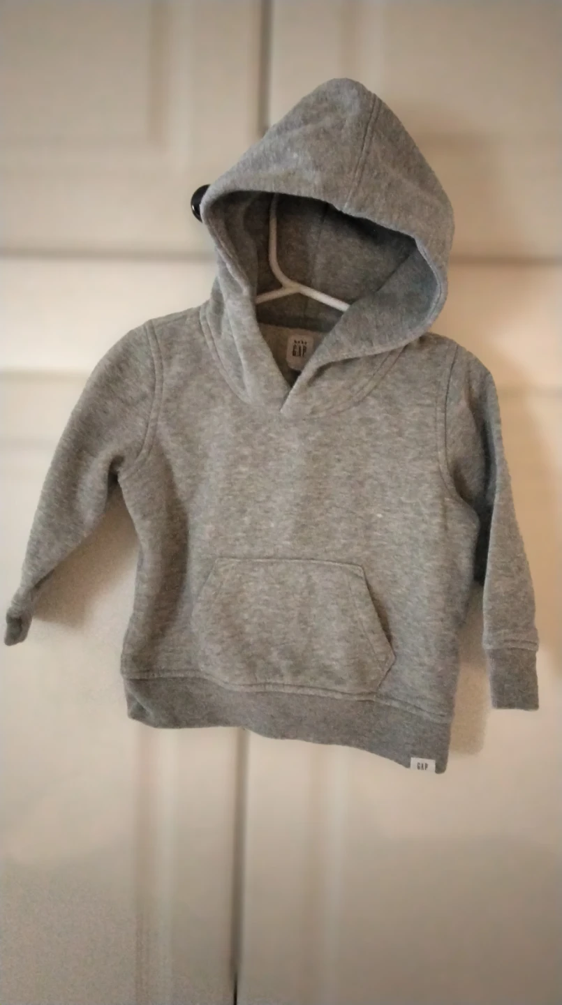 Baby Gap Grey Hoodie, 18-24 Months