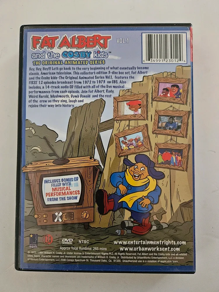 Fat Albert and the Cosby kids DVD -  Vol 1 image indicator(2)