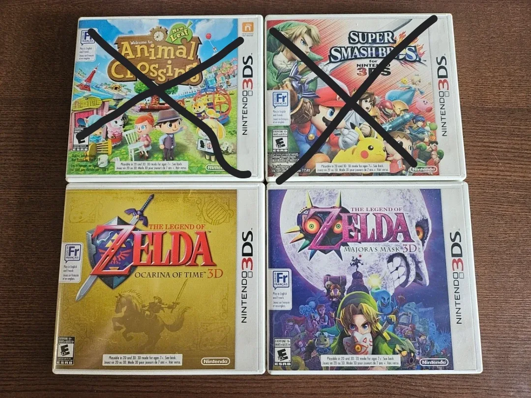 Nintendo 3DS Games: Zelda, Animal Crossing, Smash Bros