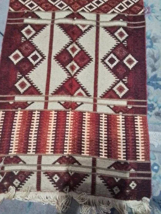 Vintage Handmade Middle Eastern Prayer Rug / Kilim 50X26" image indicator(5)