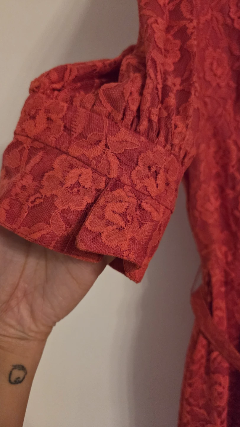 #cleanout Bright red vintage dress - photo 3