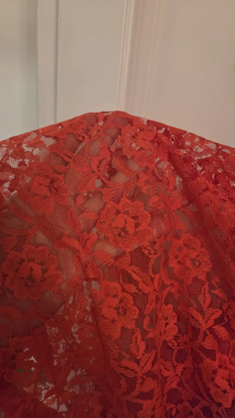 #cleanout Bright red vintage dress - photo 5