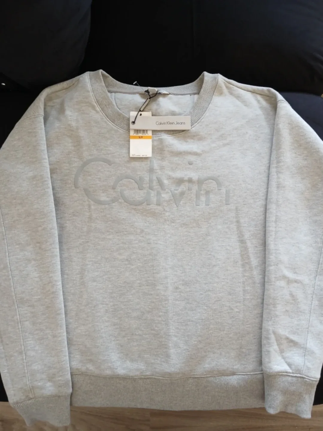 Calvin Klein Jeans Grey Sweatshirt - Size S