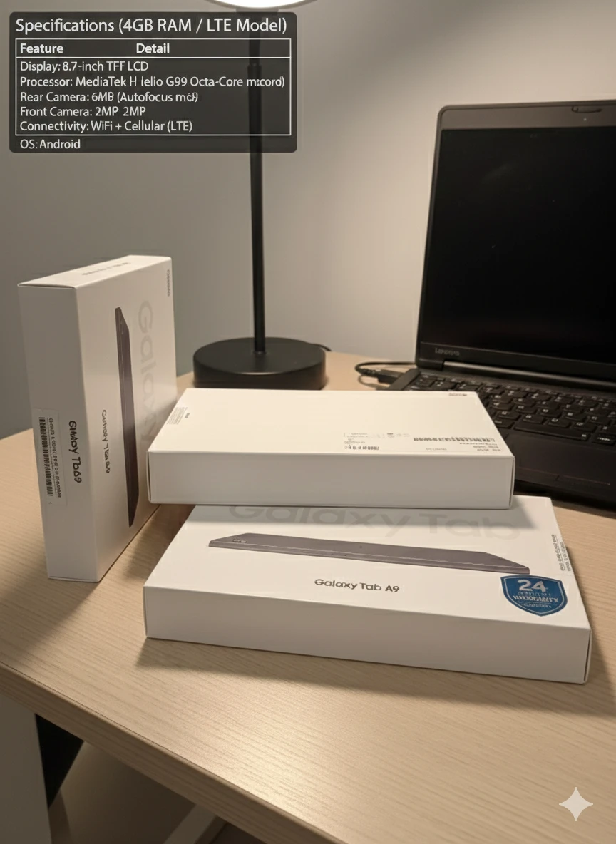 Brand New Samsung Galaxy Tab A9 (4GB RAM / Unlocked) - photo 4
