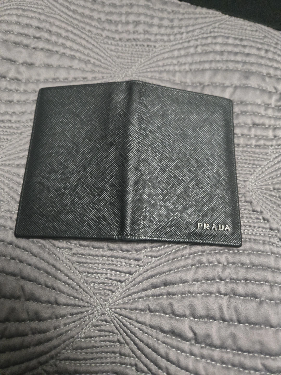 Prada Black Leather Wallet
