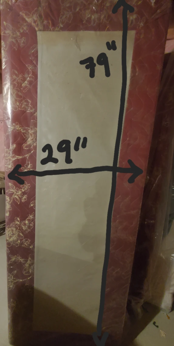 Queen Size Box Spring split - 79" x 29" x 7" (2 x) - photo 3