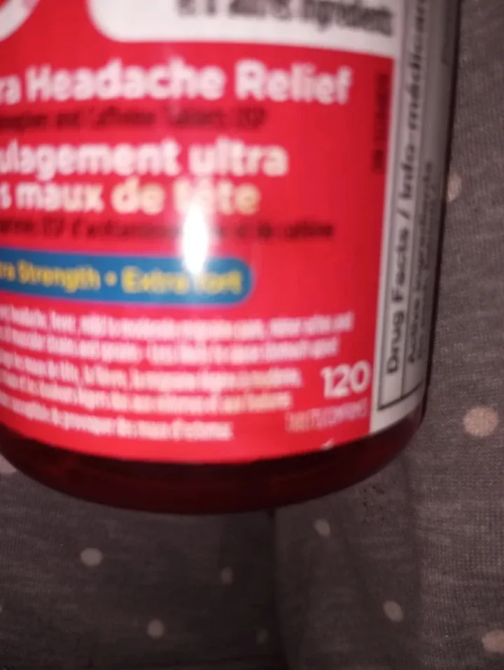 Ultra Headache Relief Tablets - 120 count