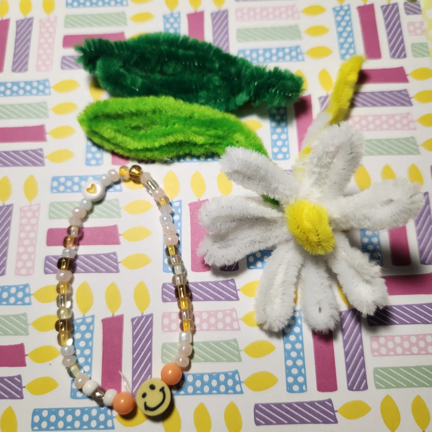 Handmade Beaded Bracelet with BFF Charm image indicator(8)