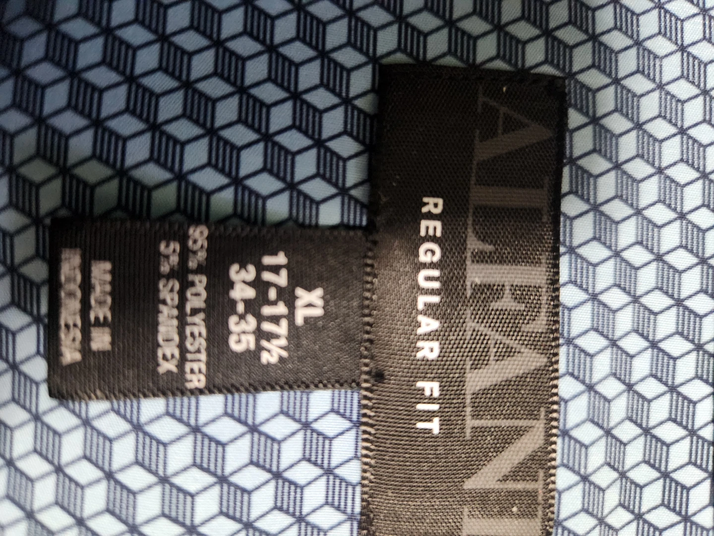 Alfani Regular Fit XL Dress Shirt