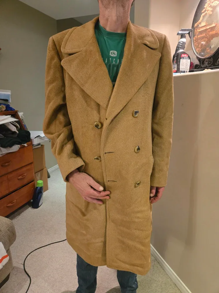 Camel hair coat