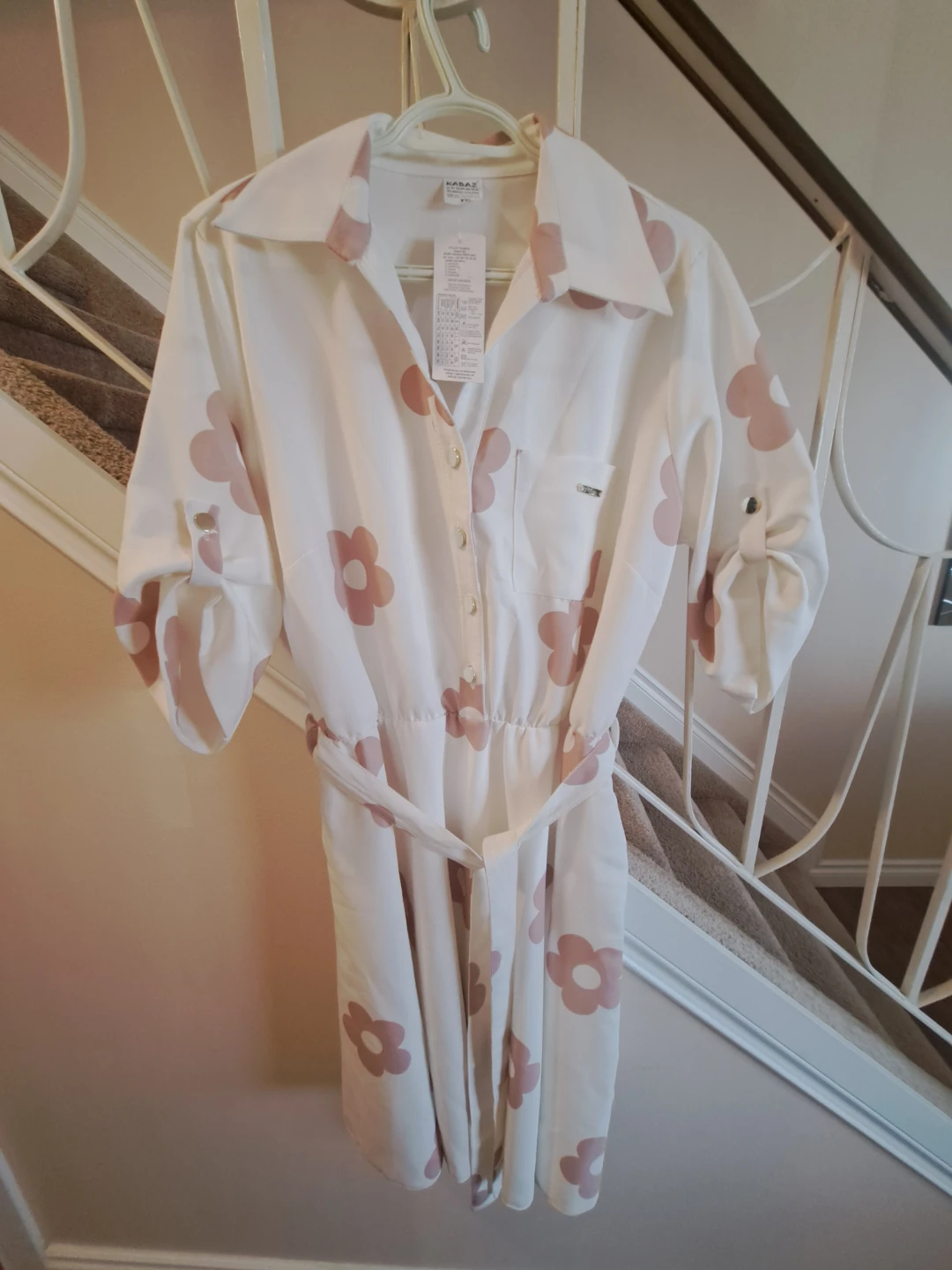 Zara Floral Print Dress - Size XL -European size - photo 2