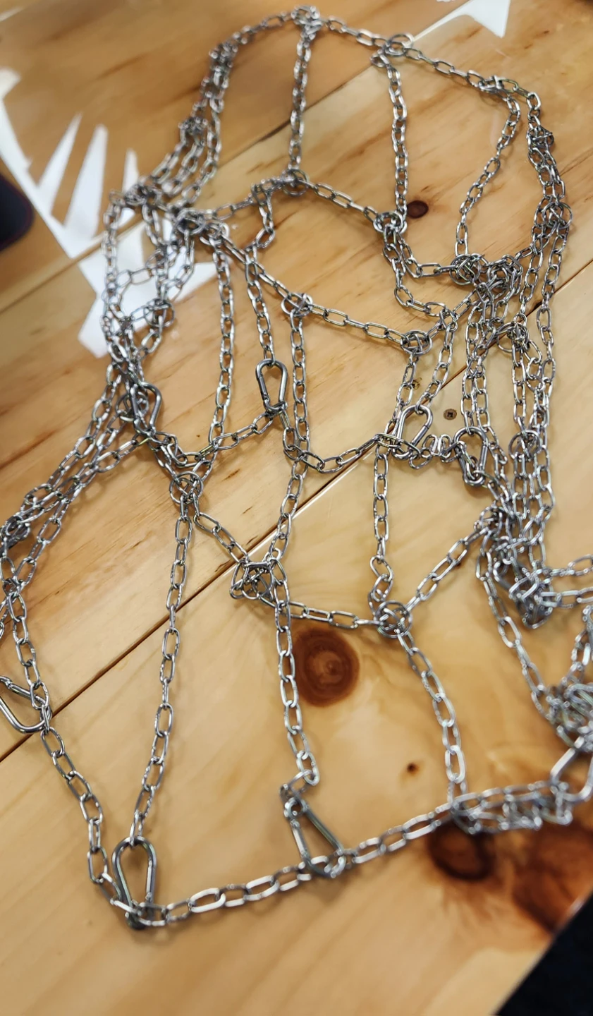 Basketball Hoop with Chain Net 18 Inch