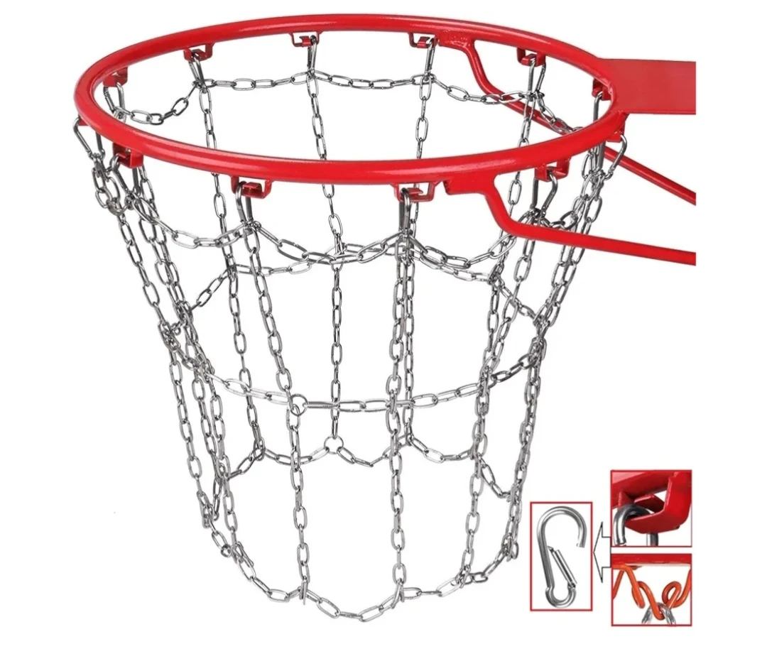Basketball Hoop with Chain Net 18 Inch - photo 2