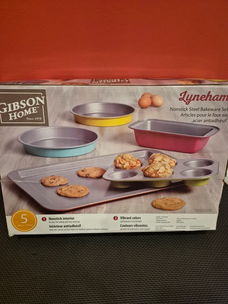 Gibson Home Lyneham Bakeware Set - 5 Piece