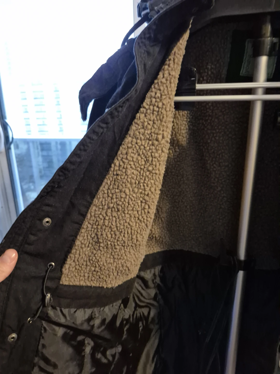 DeFacto Black Winter Jacket unisex - Size S - photo 2