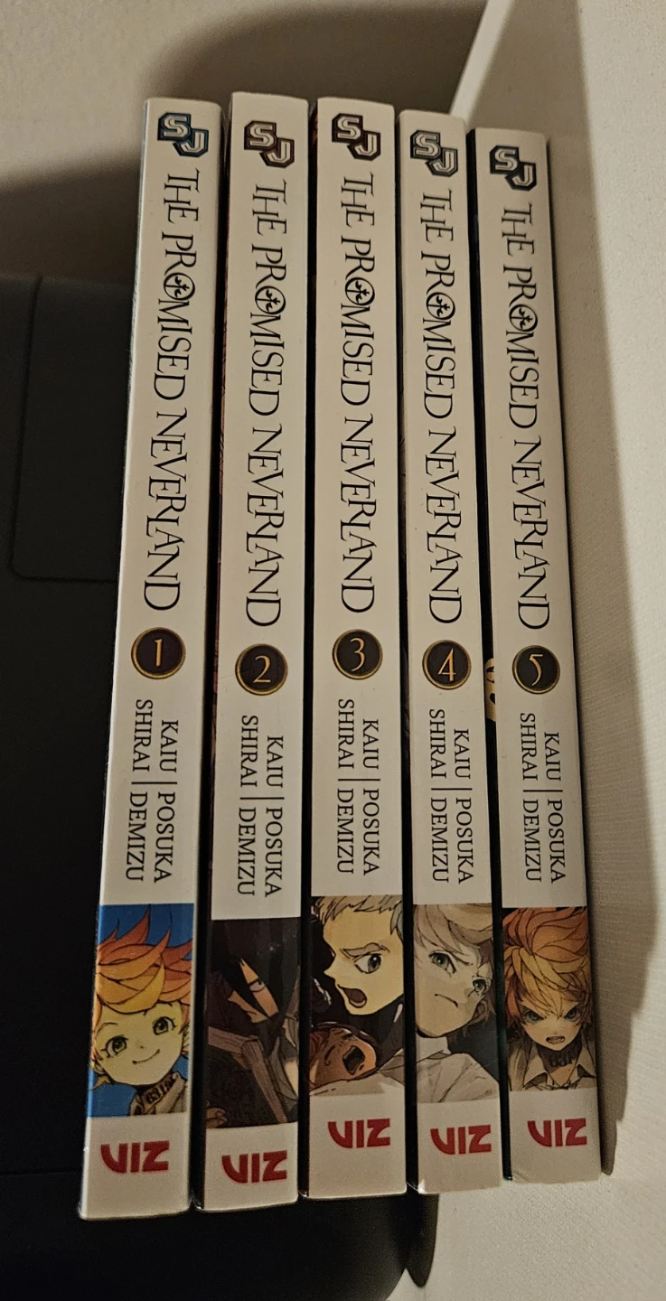 The Promised Neverland Volumes 1-5
