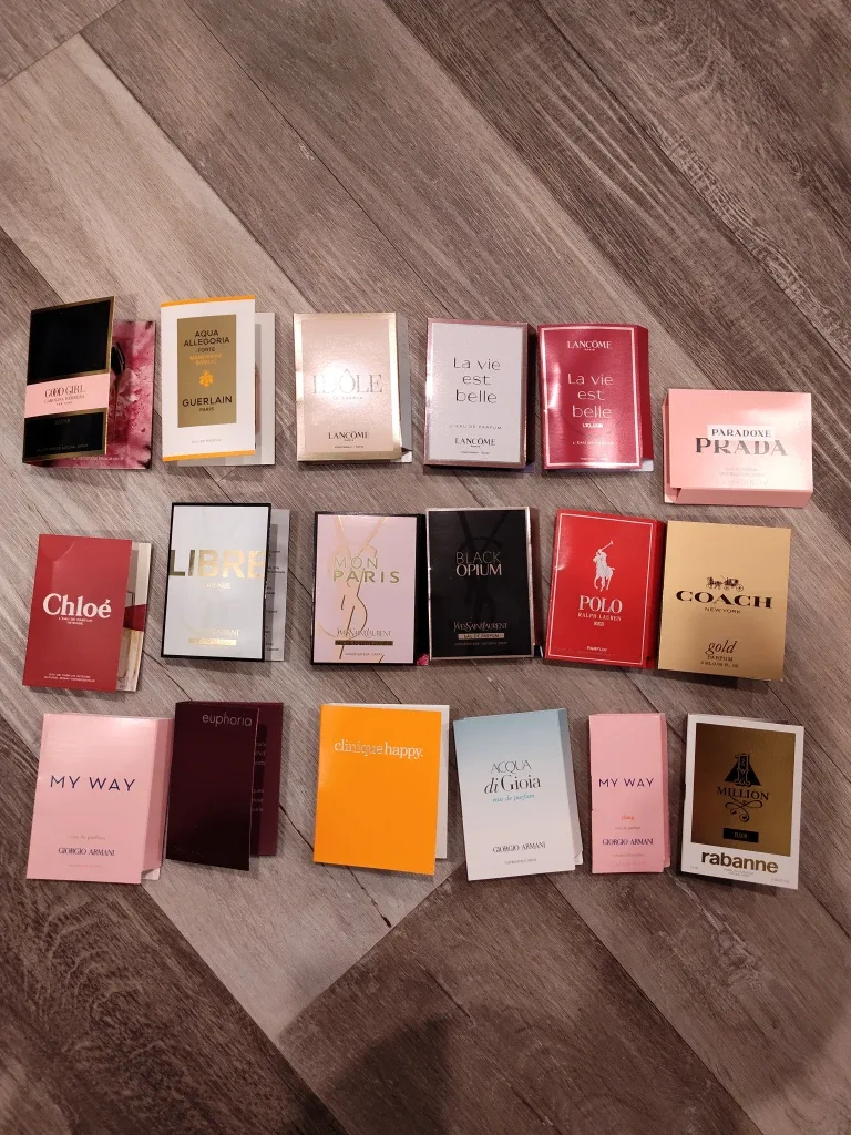 Perfume Sample Lot for woman 12pcs for $15