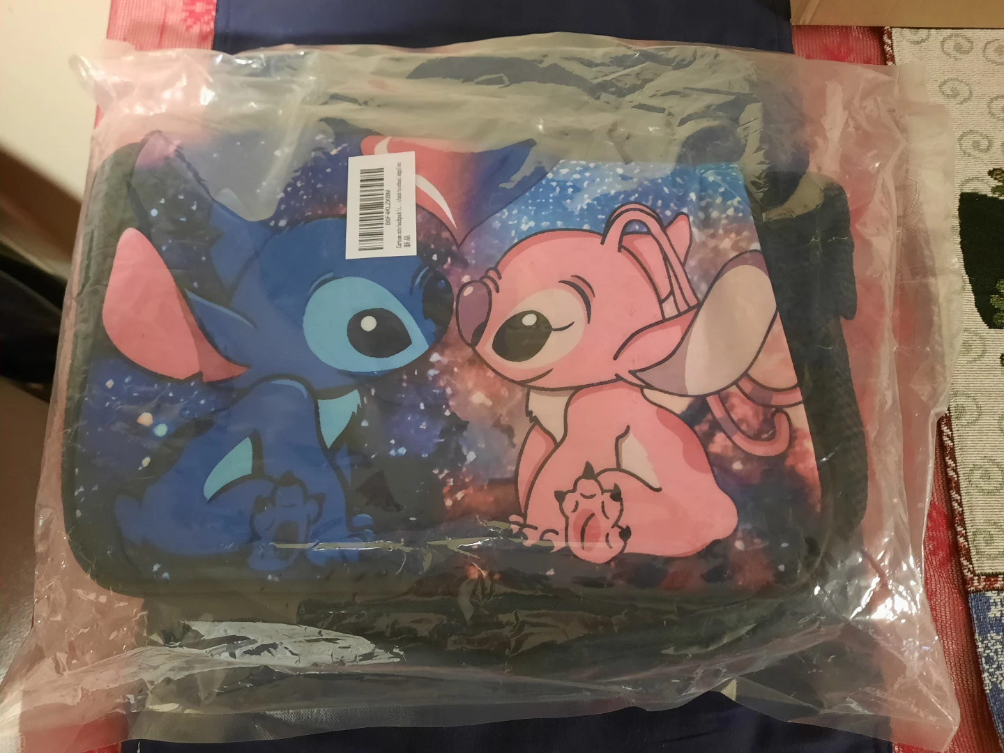 New Stitch & Angel Backpack. 3 pcs