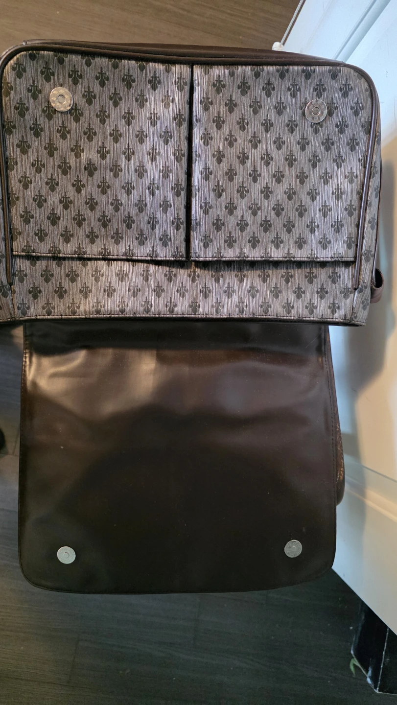 Brown Patterned Messenger Bag - photo 5