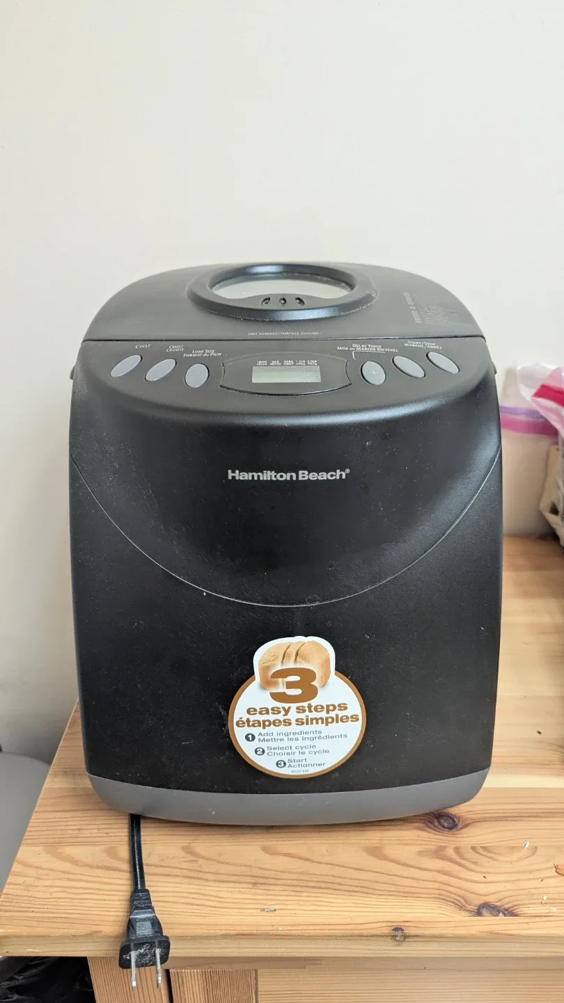 Hamilton Beach Bread Maker