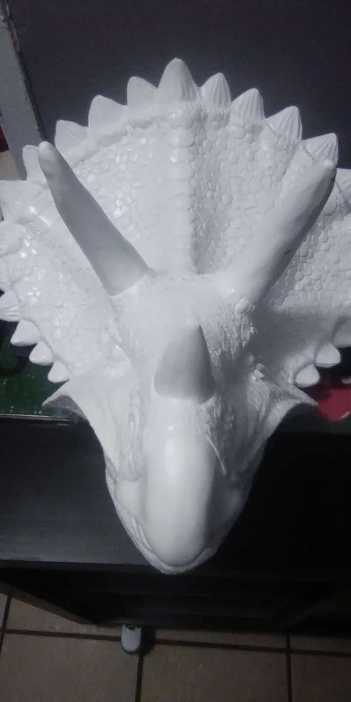 Triceratops Head Wall Mount