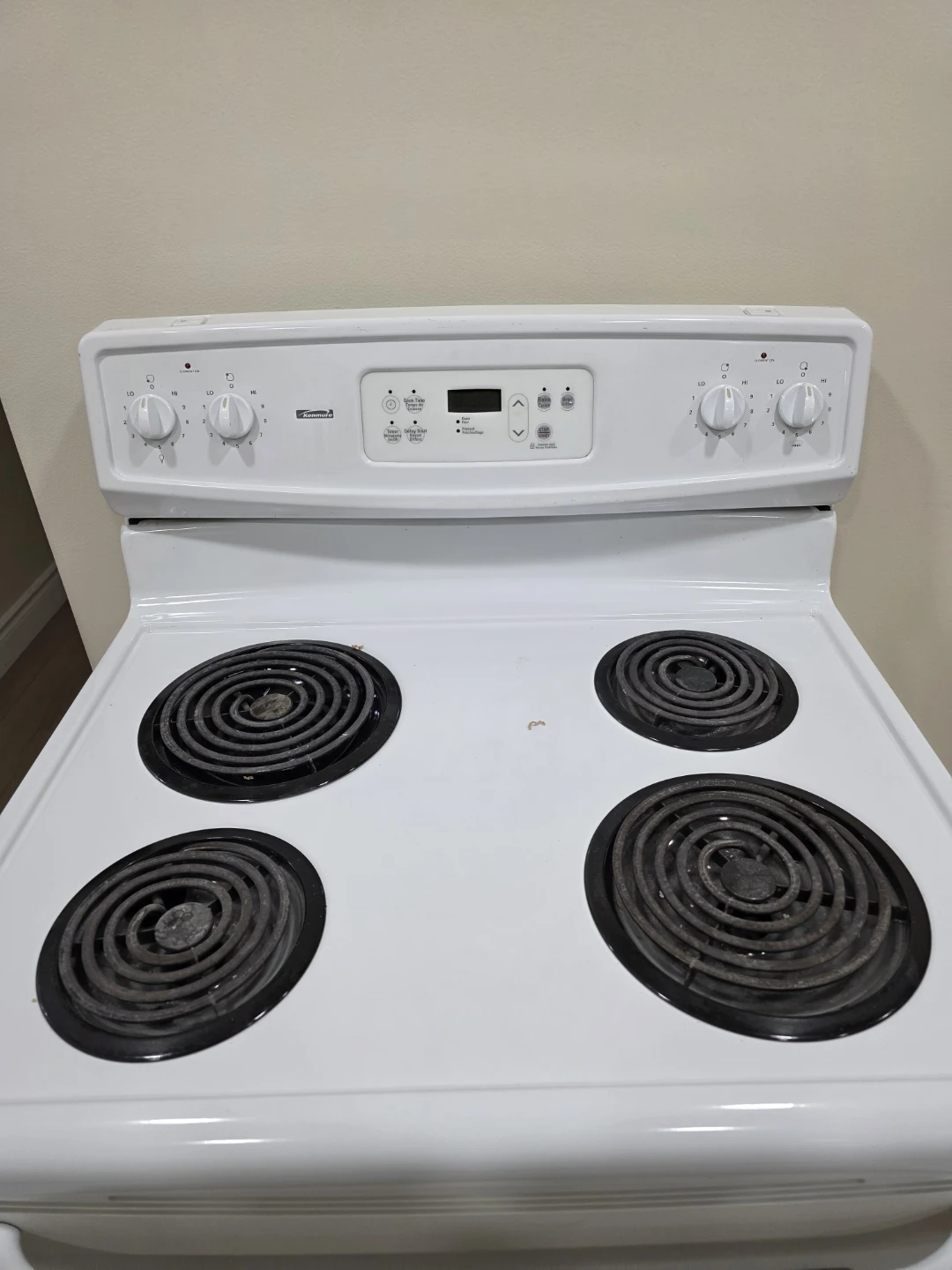 Kenmore White Electric Stove