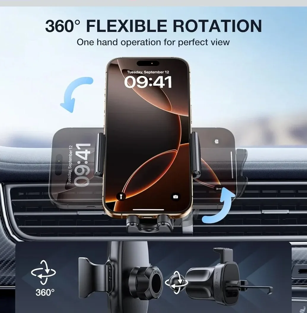 Miracase Phone Holder for Car Air Vent image indicator(6)