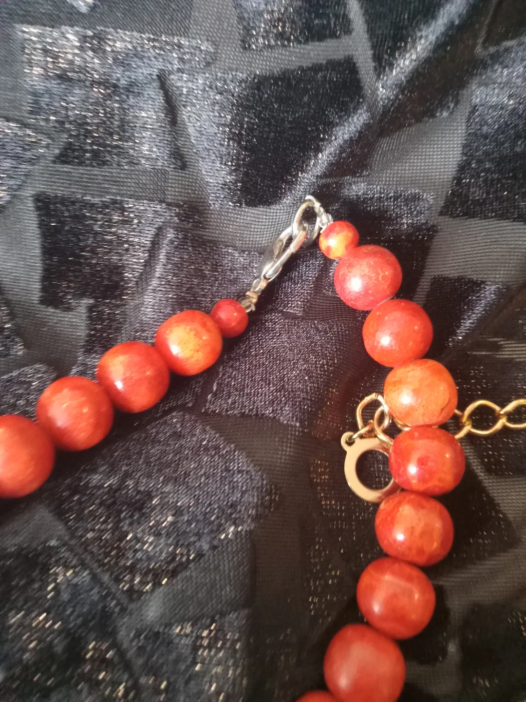 Necklace Bundle - Red Beaded & Chain image indicator(8)