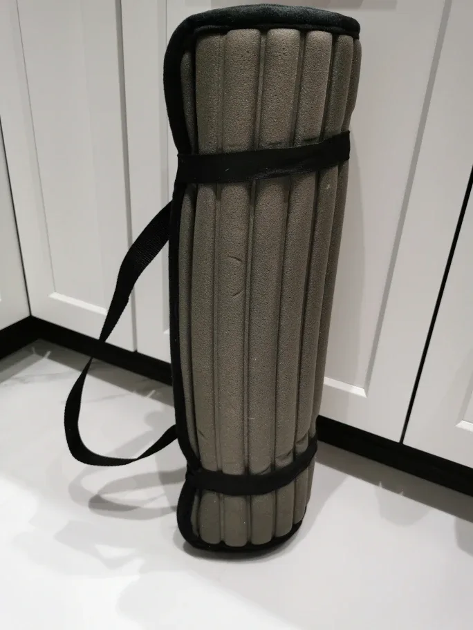 Grey Folding Cushion mat for camping or exercise mat