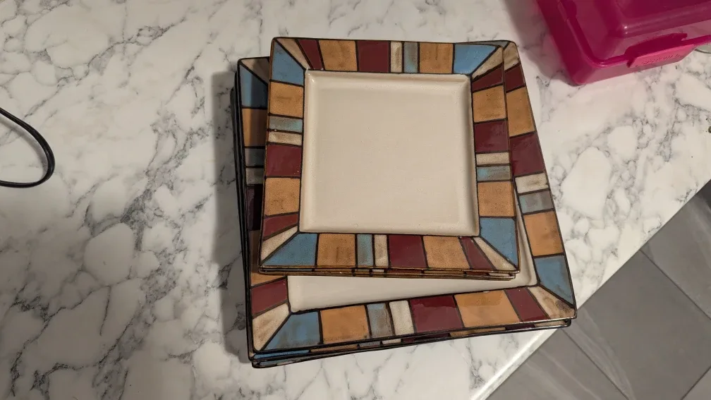 Vintage Stoneware Dinnerware Set image indicator(7)