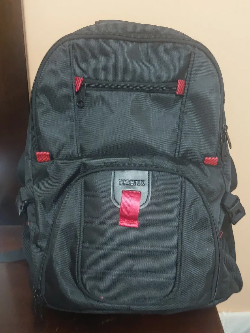 Brand new Yorepek Black Backpack image indicator(2)