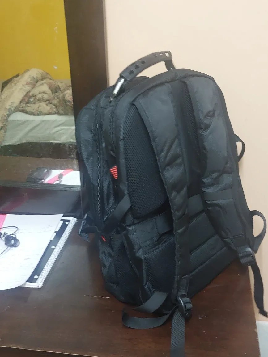 Brand new Yorepek Black Backpack image indicator(4)