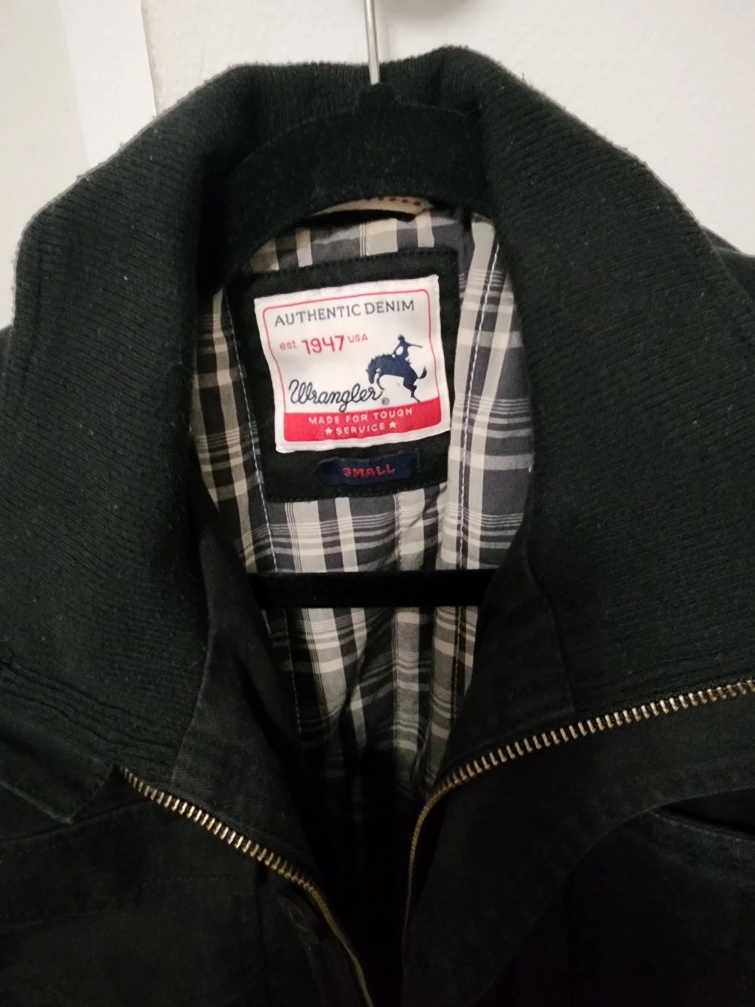 Wrangler Authentic Denim Jacket, Size Small - photo 2