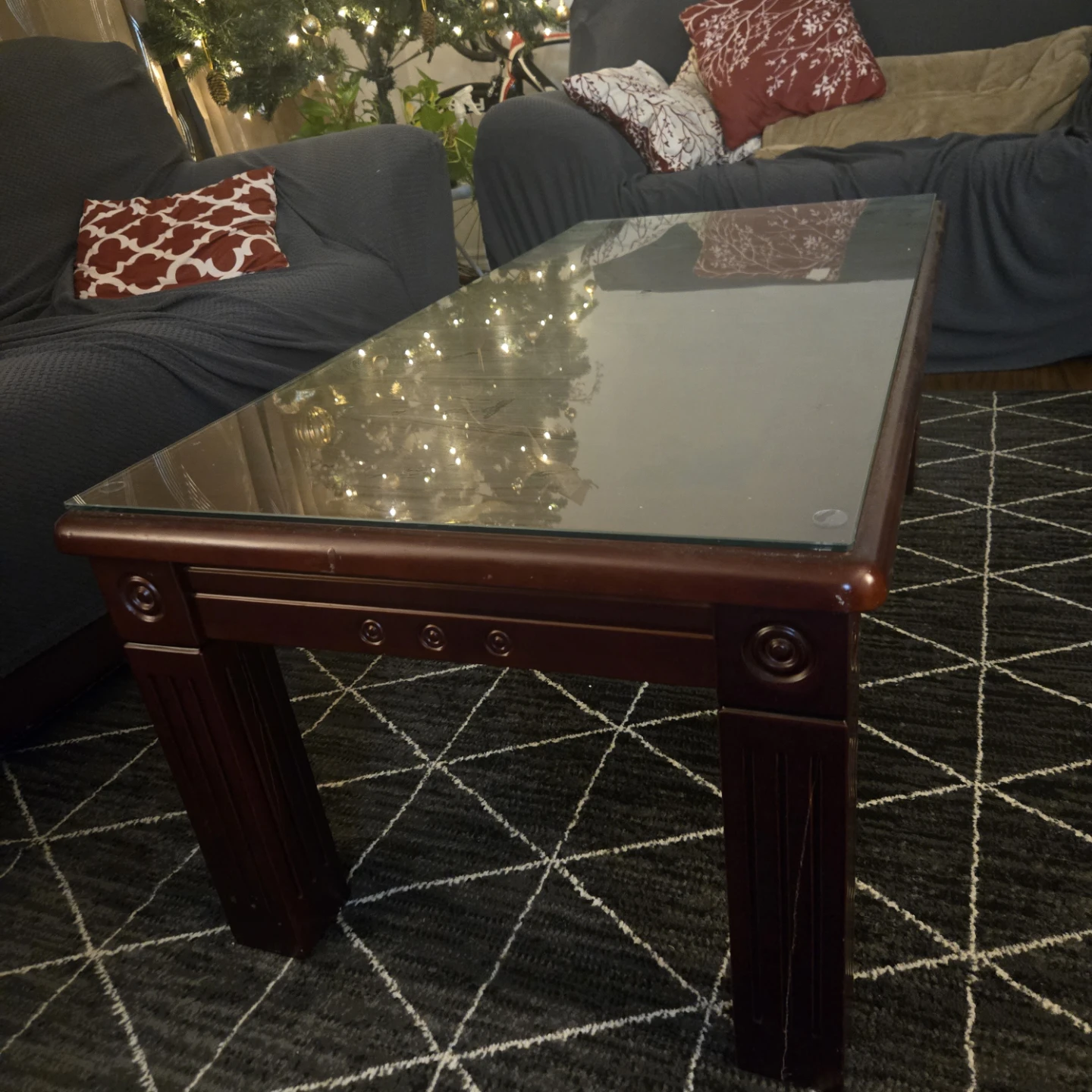 Glass Top Centre Table - photo 3