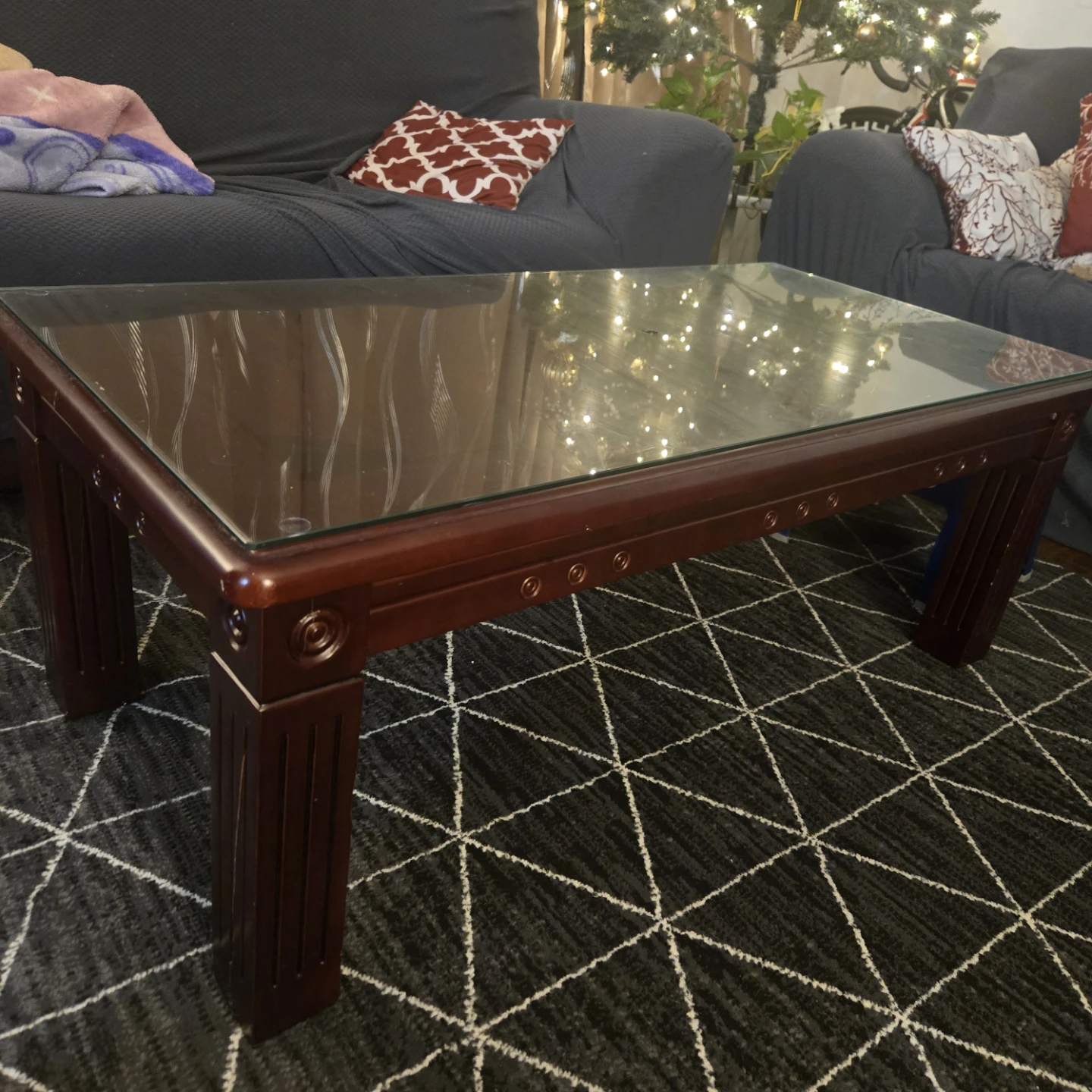 Glass Top Centre Table - photo 4