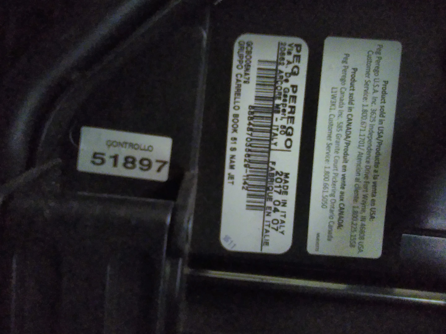 Peg Perego Book 61S NAM Jet Stroller - photo 4