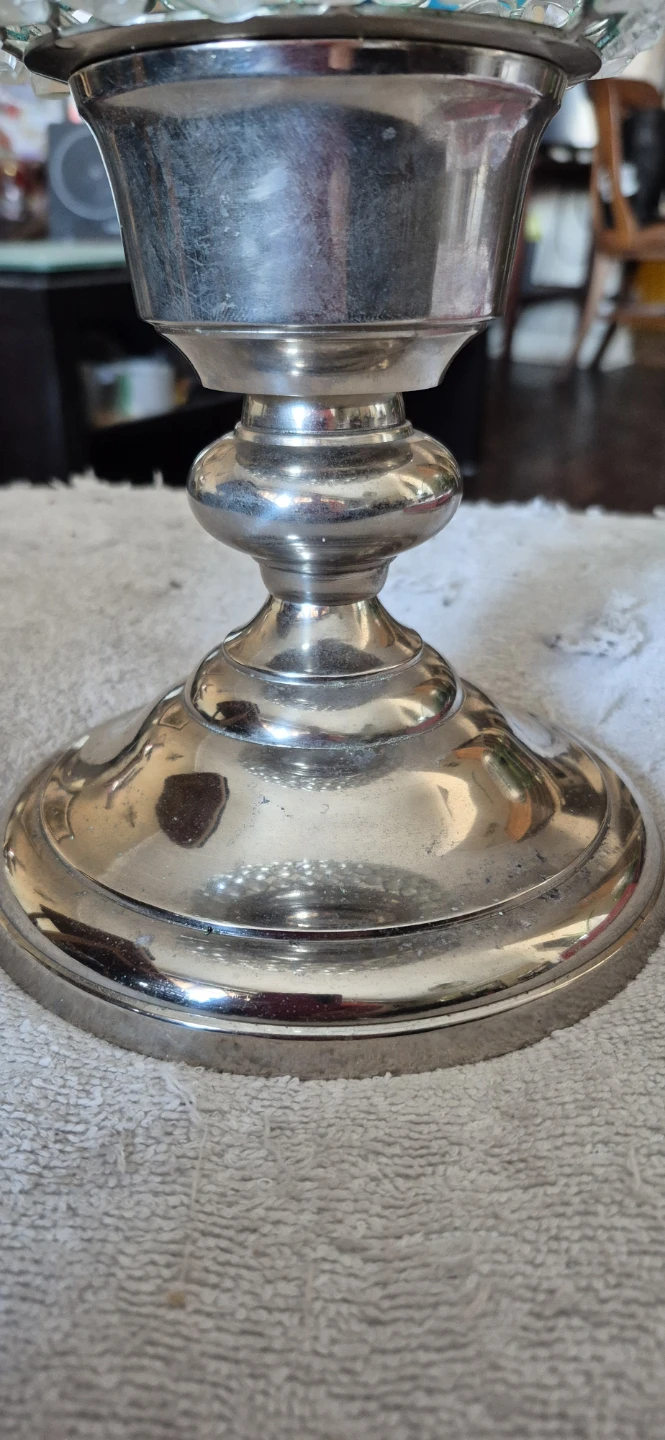 Crystal Beaded Candle Holder - photo 3