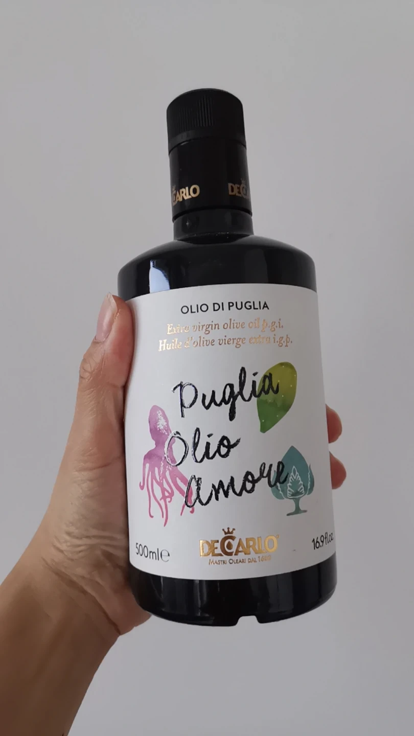 DeCarlo Puglia Olio Amore Extra Virgin Olive Oil