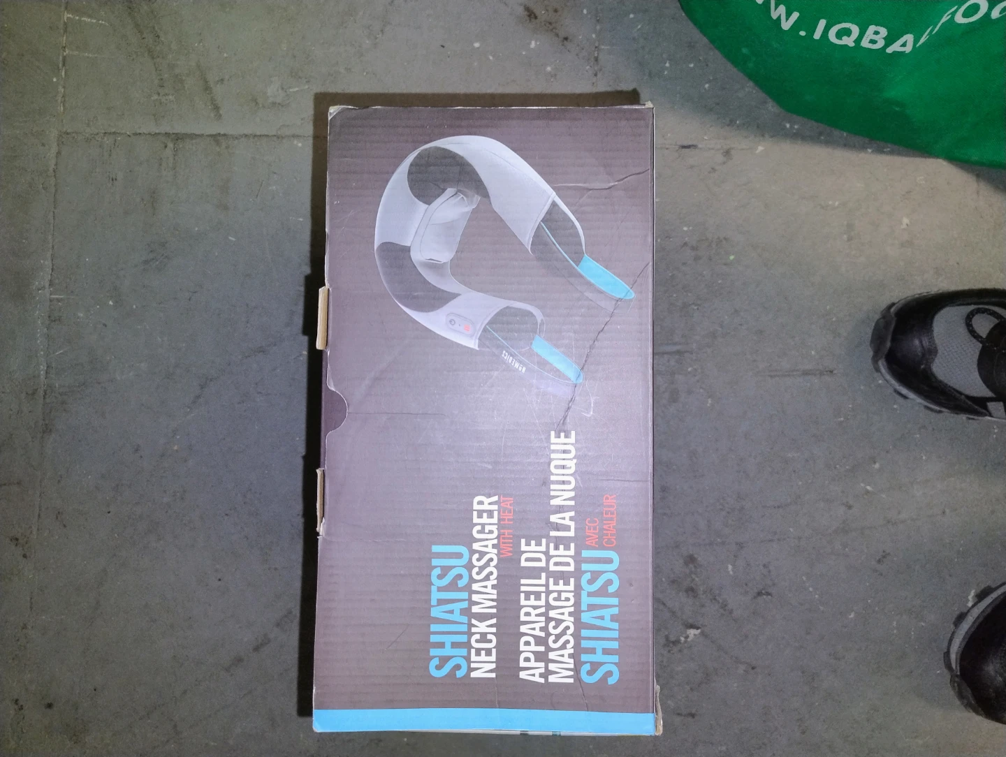 Shiatsu neck massager with heat - photo 4