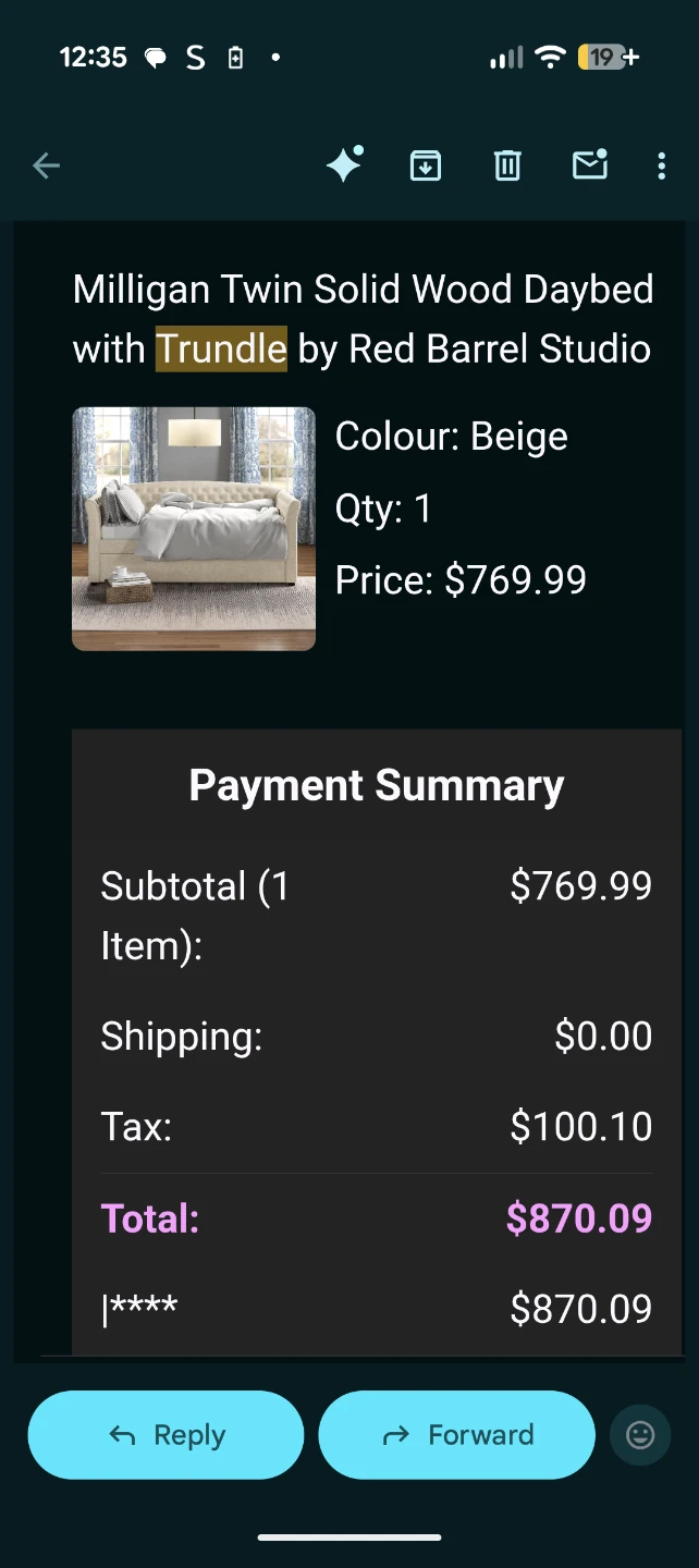 Wayfair Twin Daybed with Trundle - photo 4