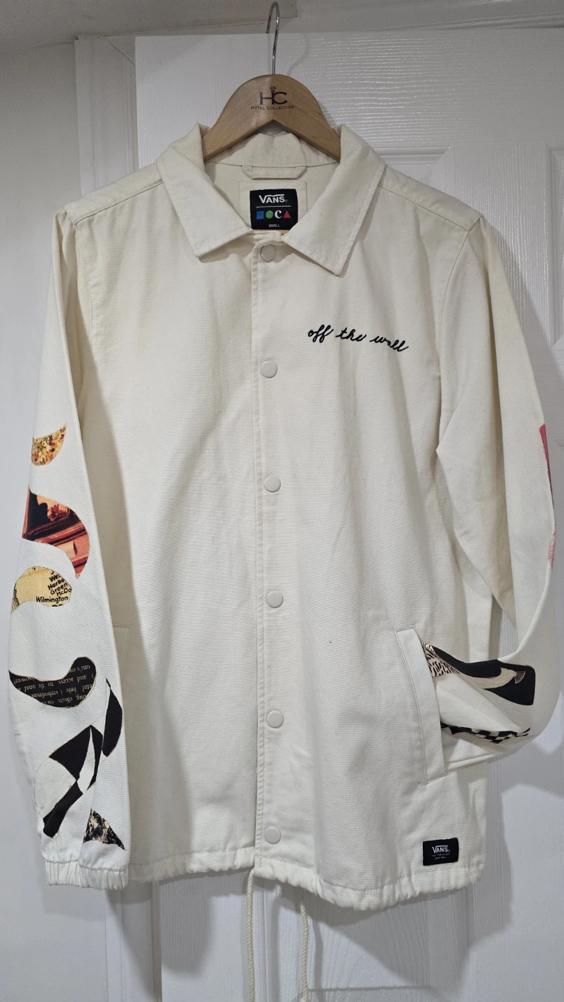 Vans Off The Wall Cream Jacket